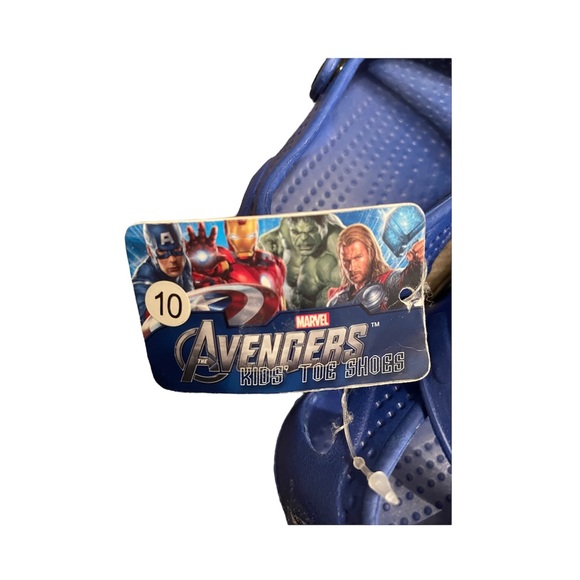 Kids Marvel “Avengers” Toe Shoes/Sandals - Picture 4 of 4
